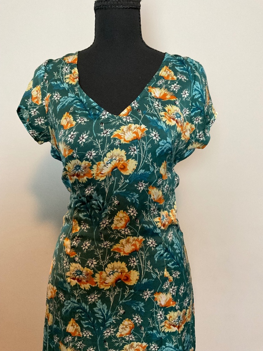 Floral Satin dress by Tobi